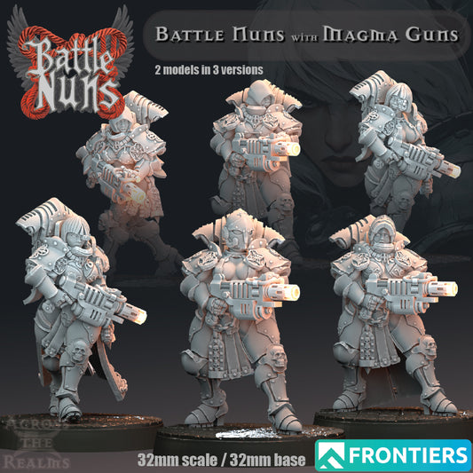 Battle Nuns with Magma Guns - Across the Realms