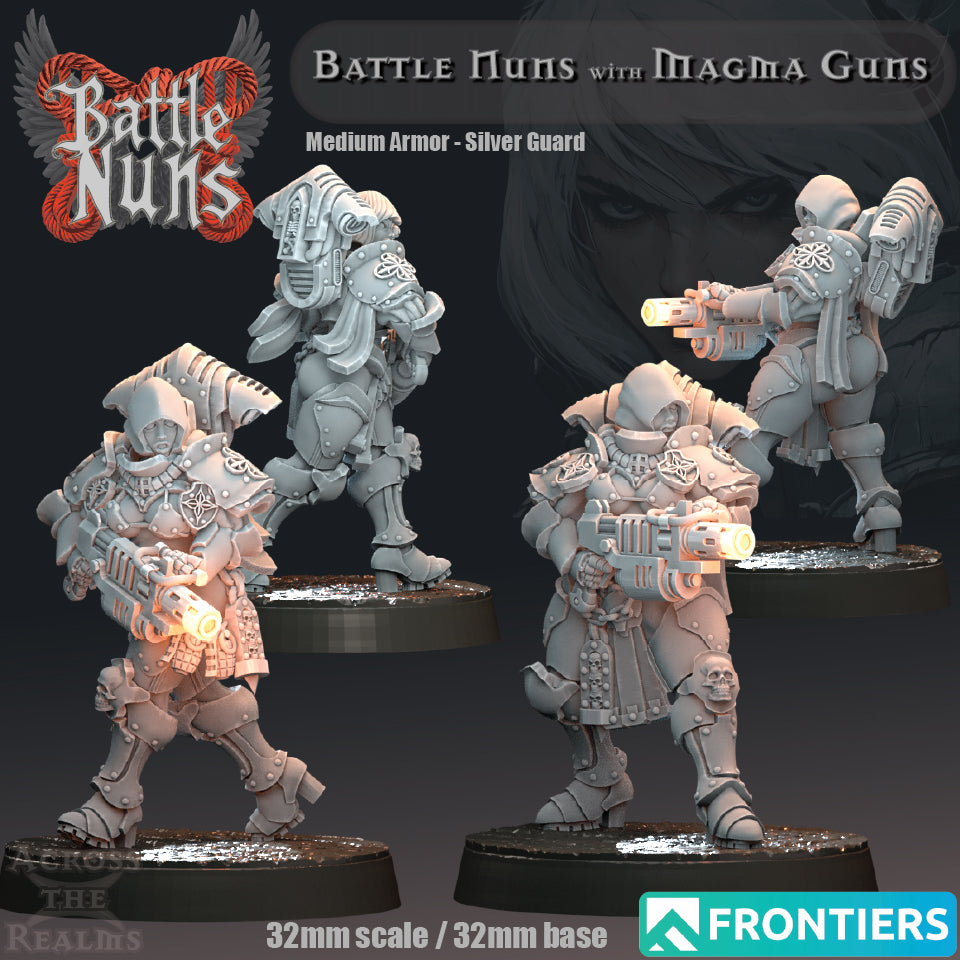 Battle Nuns with Magma Guns - Across the Realms