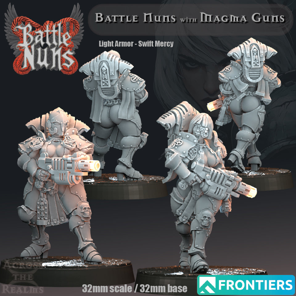Battle Nuns with Magma Guns - Across the Realms