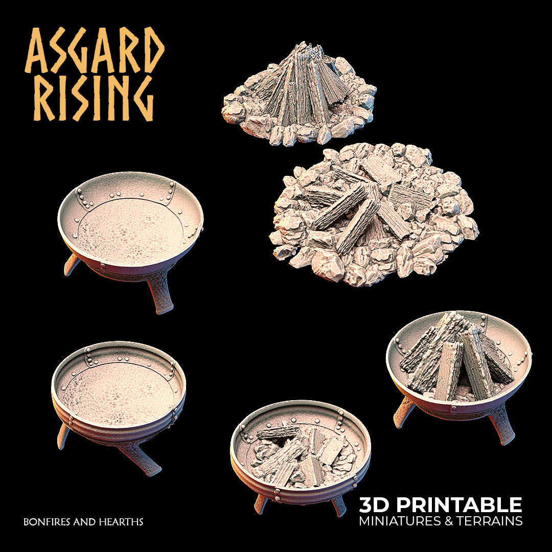 Bonfires and Hearths - Asgard Rising
