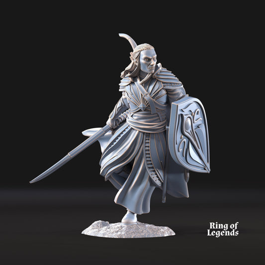 Captain of Galanthir on foot - Davale Games