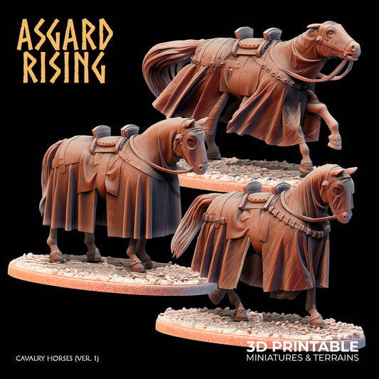 Cavalry Horses (ver. 1) - Asgard Rising