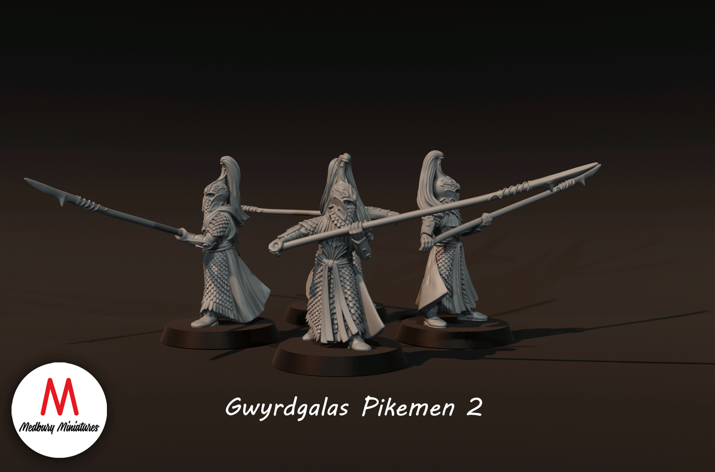 Gwyrdgalas Pikemen 2 - Medbury Miniatures