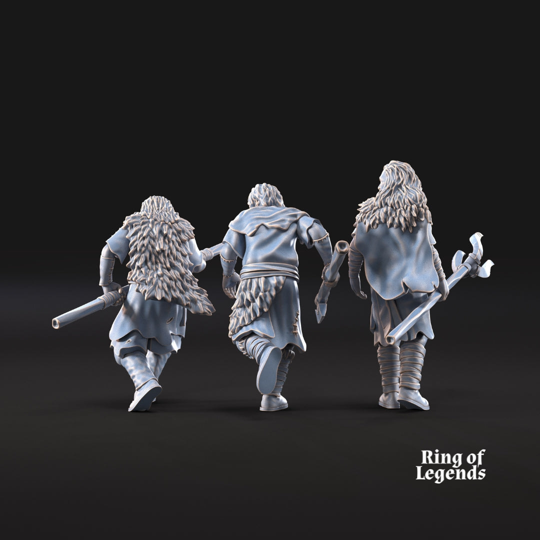 6x Spearmen | Fellmount Reavers | Ring Of Legends - Davale Games