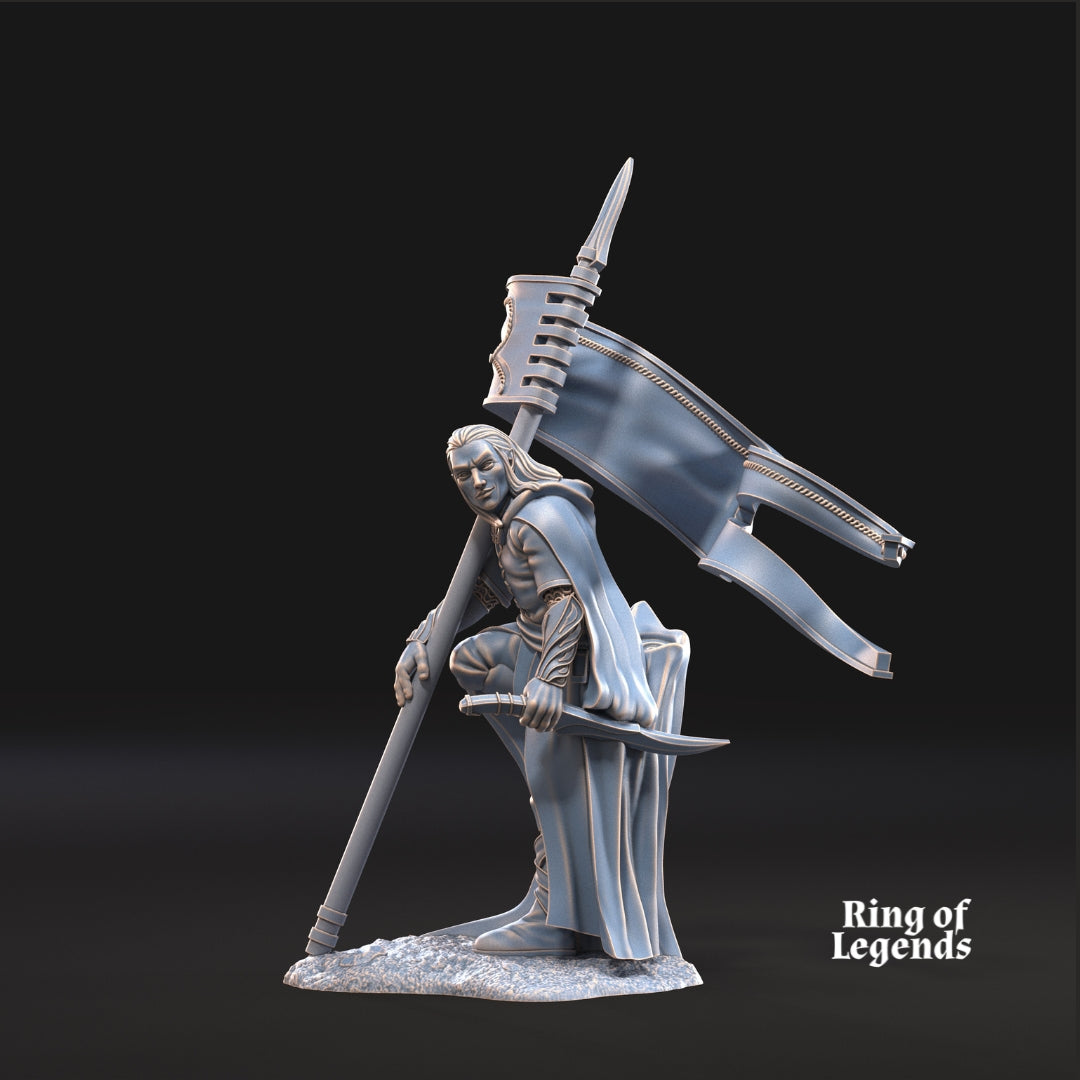 Forest Guardian Banner - Galanthir Elves - Ring Of Legends - Davale Games