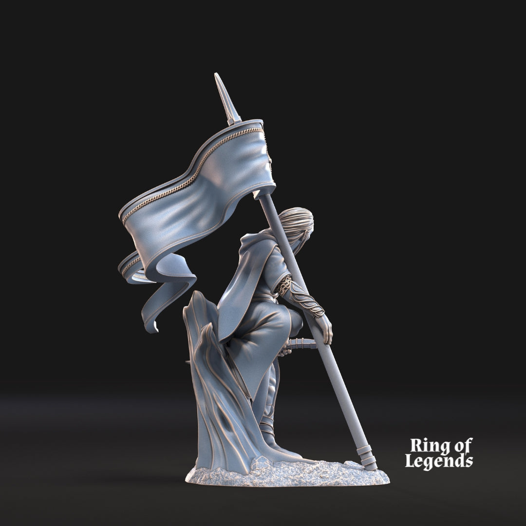 Forest Guardian Banner - Galanthir Elves - Ring Of Legends - Davale Games