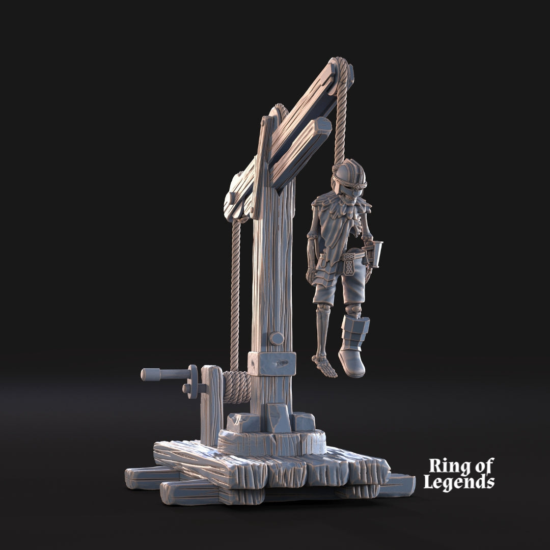 Goblins of the Cave Hanging Dwarf | Scenery | Ring of Legends - Davale Games