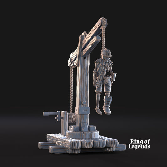 Goblins of the Cave Hanging Dwarf | Scenery | Ring of Legends - Davale Games