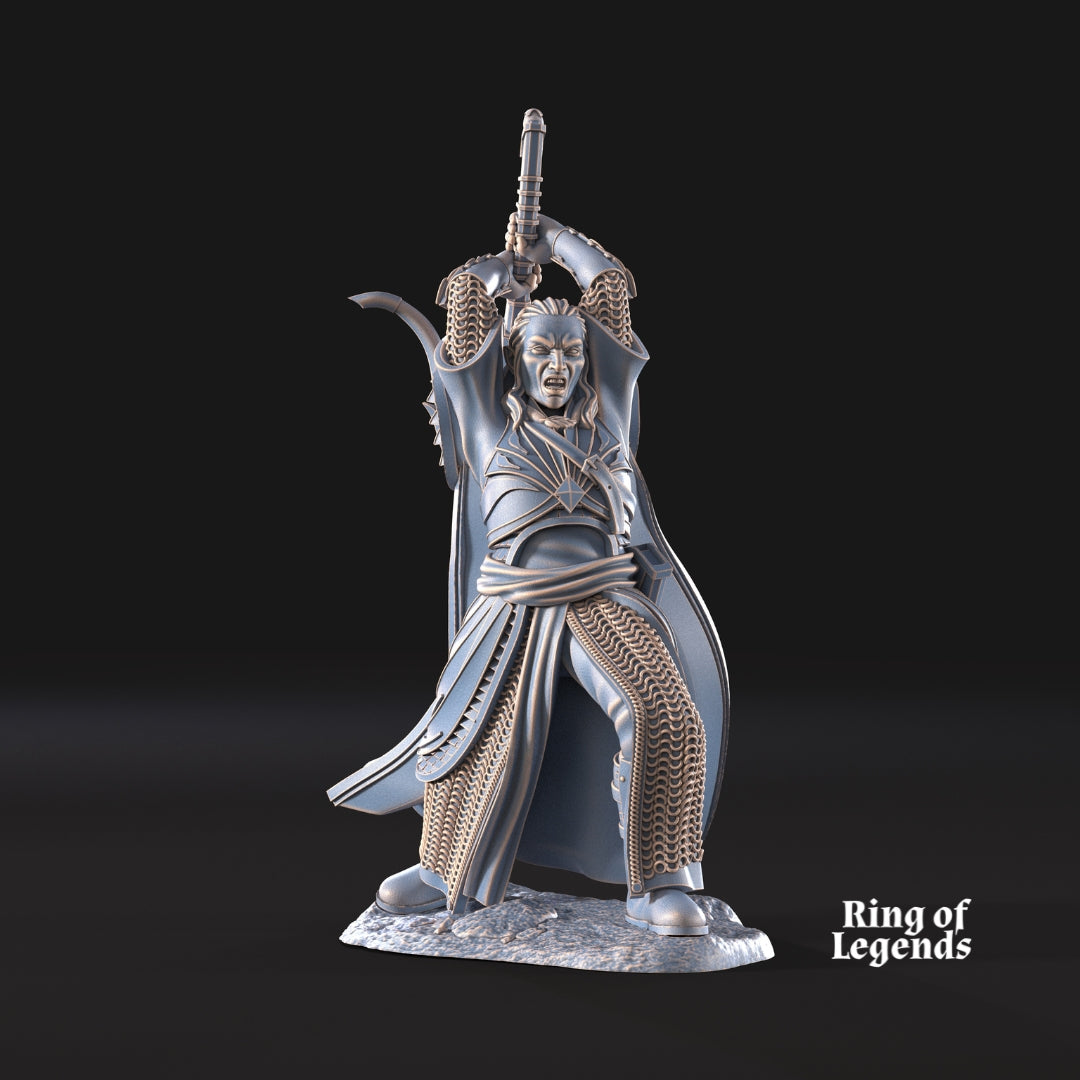 Hadler, Lieutenant - Galanthir Elves - Ring Of Legends - Davale Games