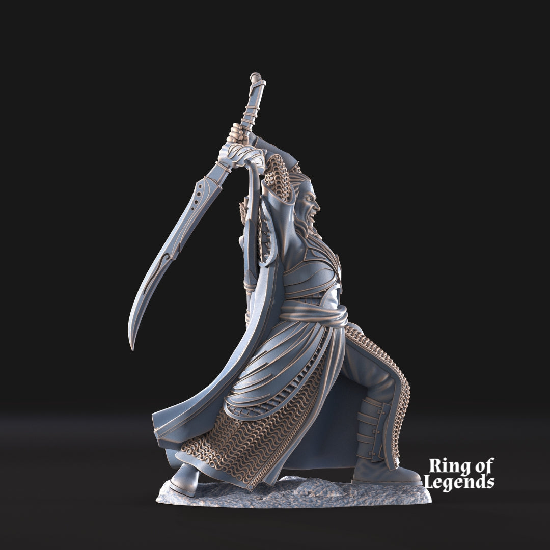 Hadler, Lieutenant - Galanthir Elves - Ring Of Legends - Davale Games