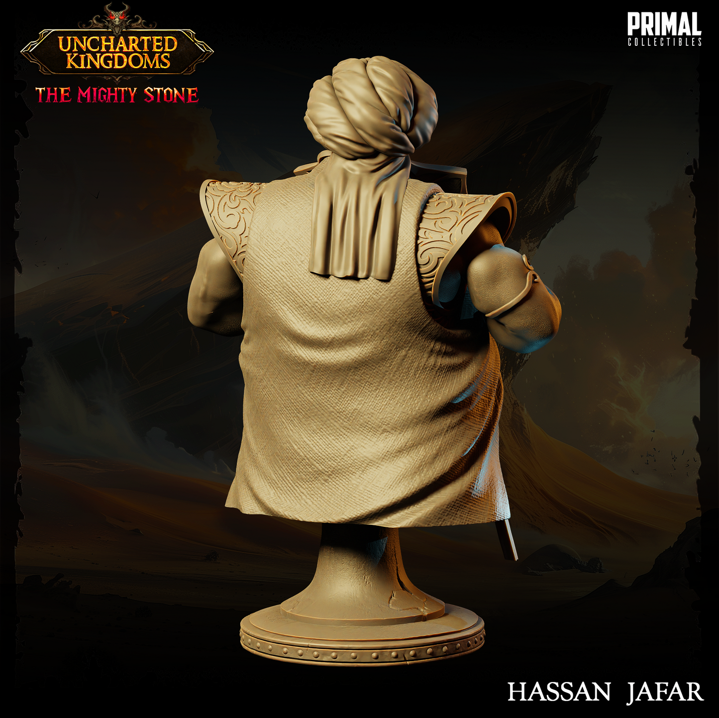 Verbrecherboss - Hassan Jafar - Büste - Uncharted Kingdoms - Primal Collectibles