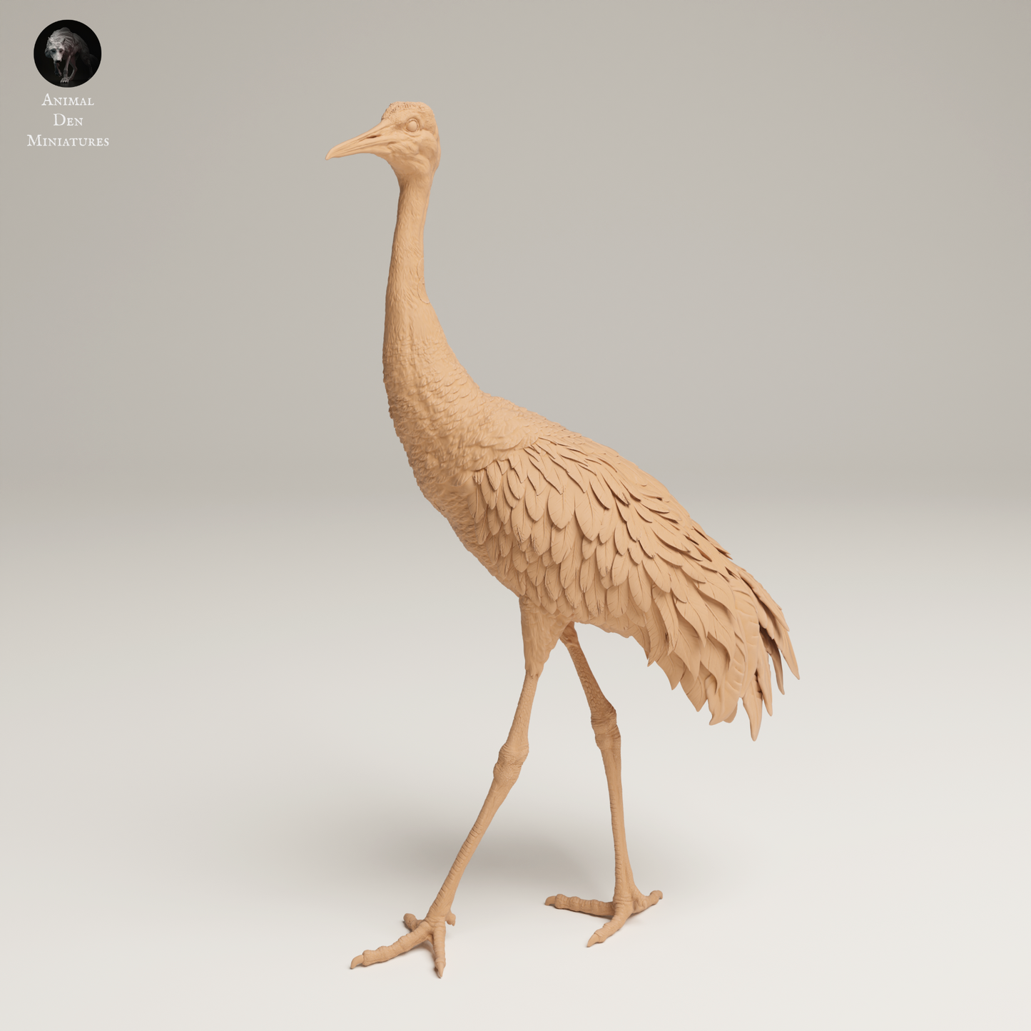 Greater Sandhill Crane - Animal Den Miniatures