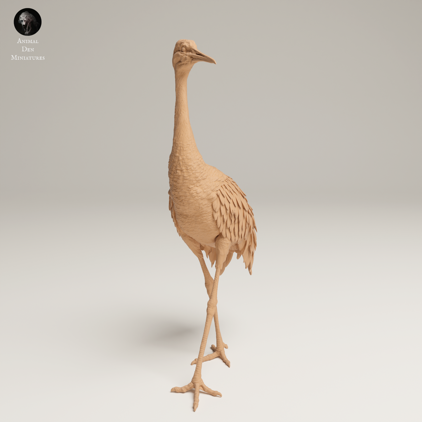 Greater Sandhill Crane - Animal Den Miniatures