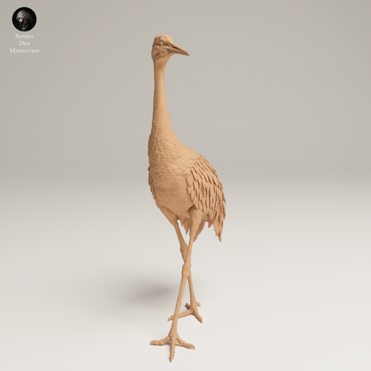 Greater Sandhill Crane - Animal Den Miniatures