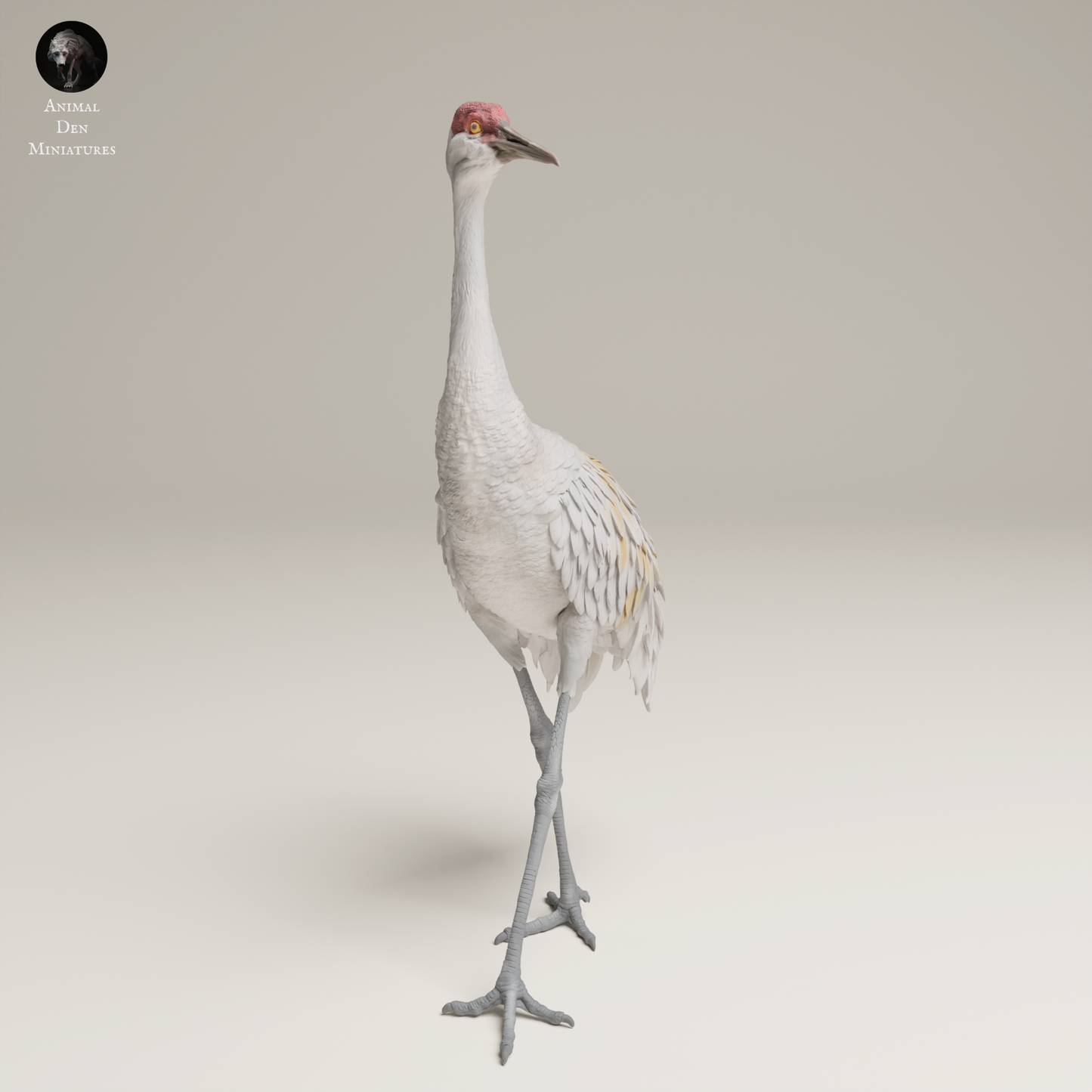 Greater Sandhill Crane - Animal Den Miniatures