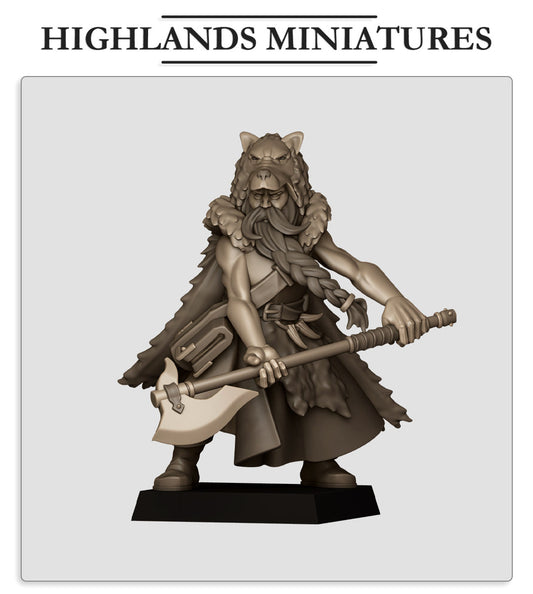 Mergenheim Druid - Highlands Miniatures