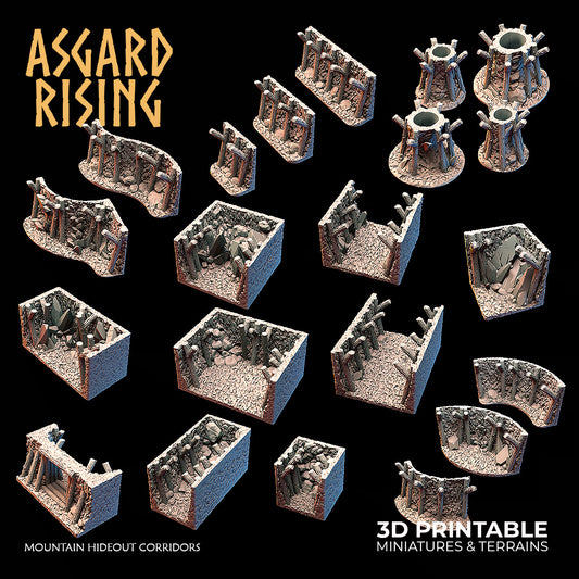 Mountain Hideout Corridors- Asgard Rising