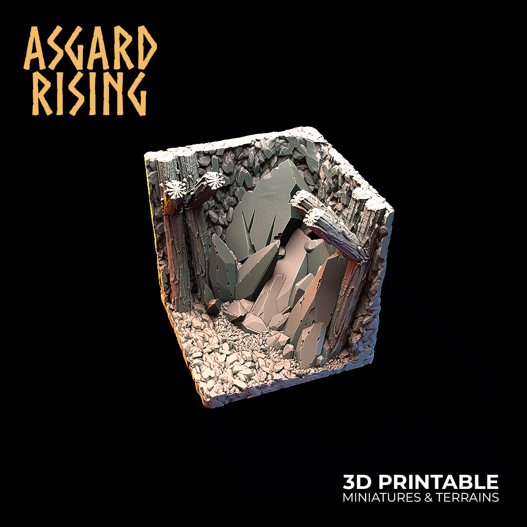 Mountain Hideout Corridors- Asgard Rising