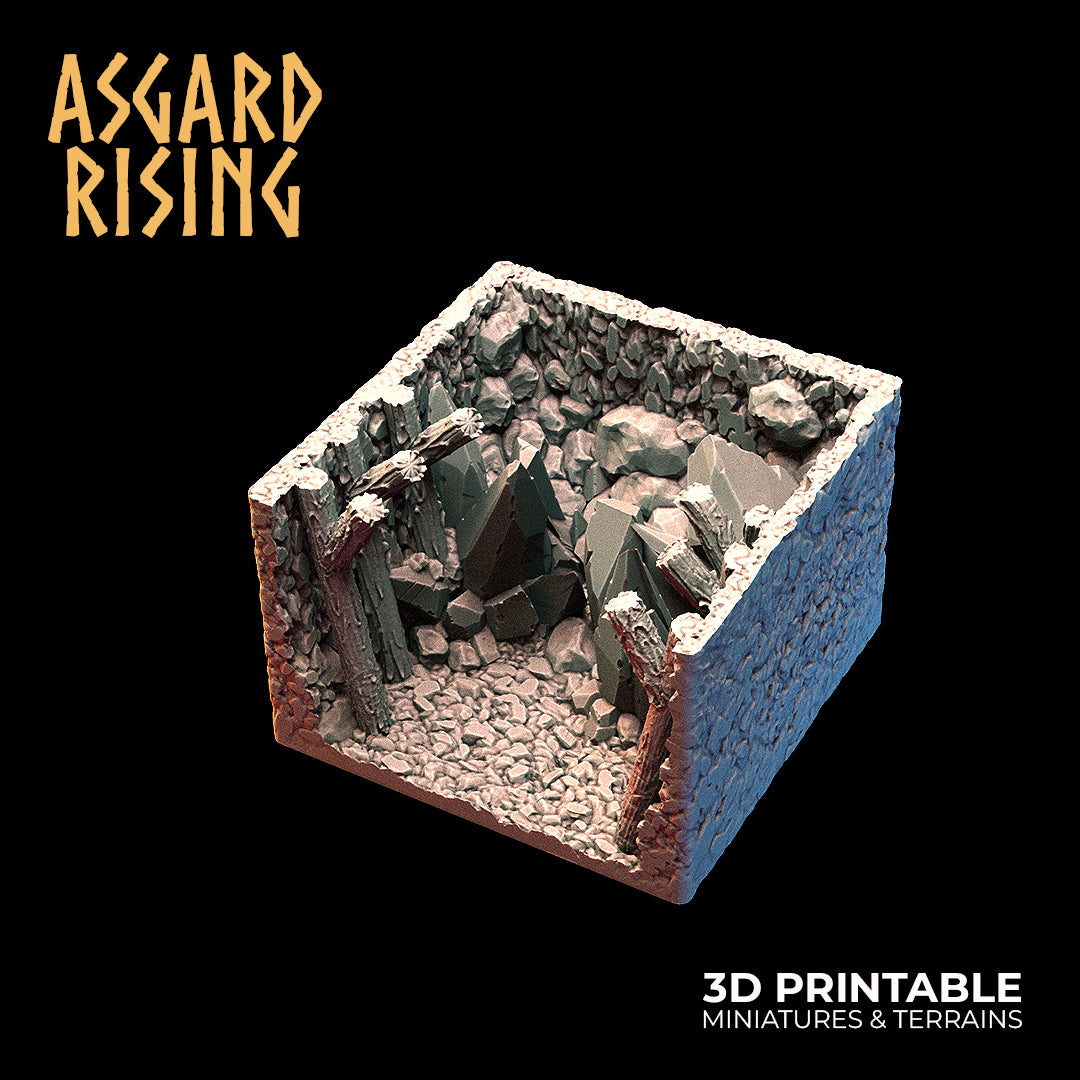 Mountain Hideout Corridors- Asgard Rising