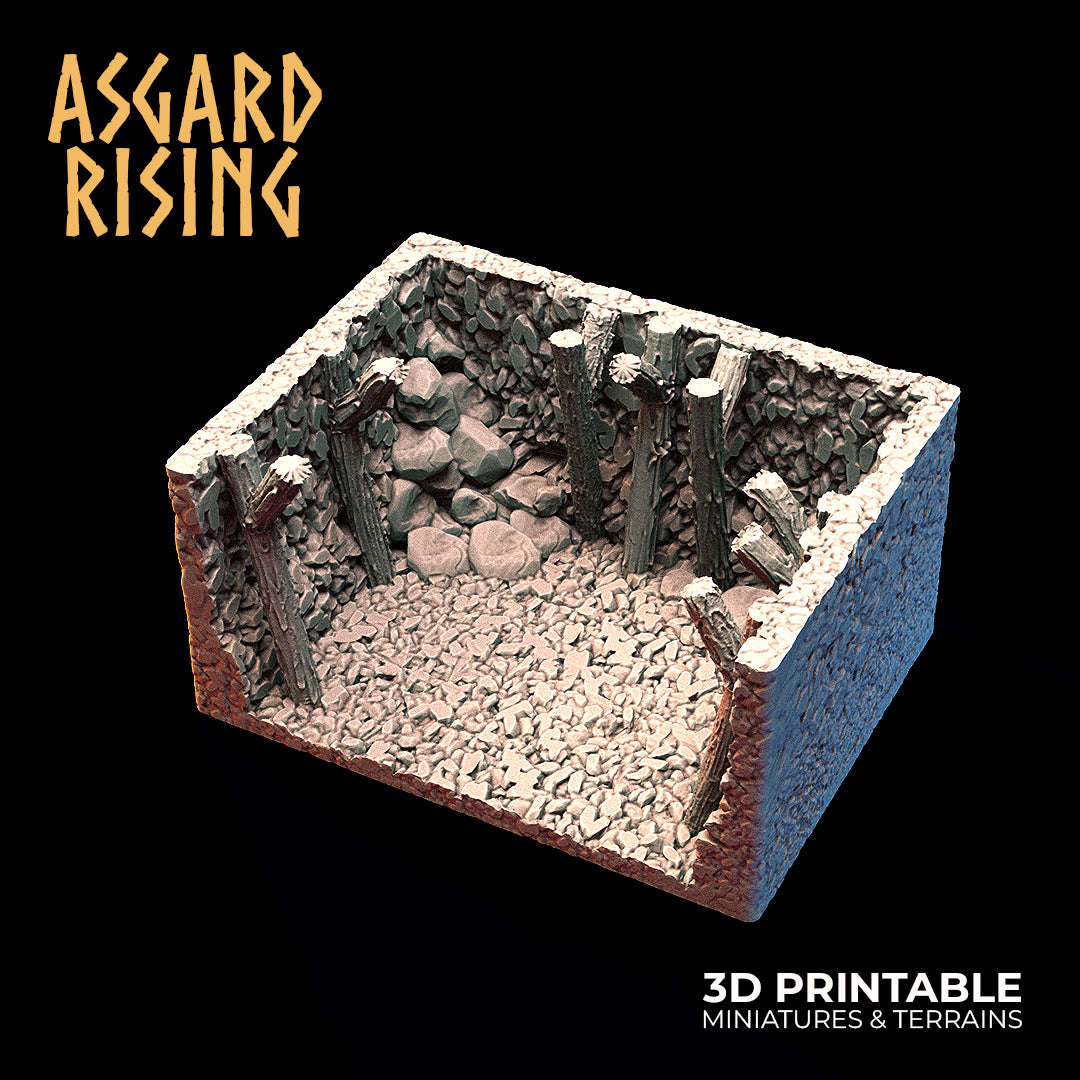 Mountain Hideout Corridors- Asgard Rising