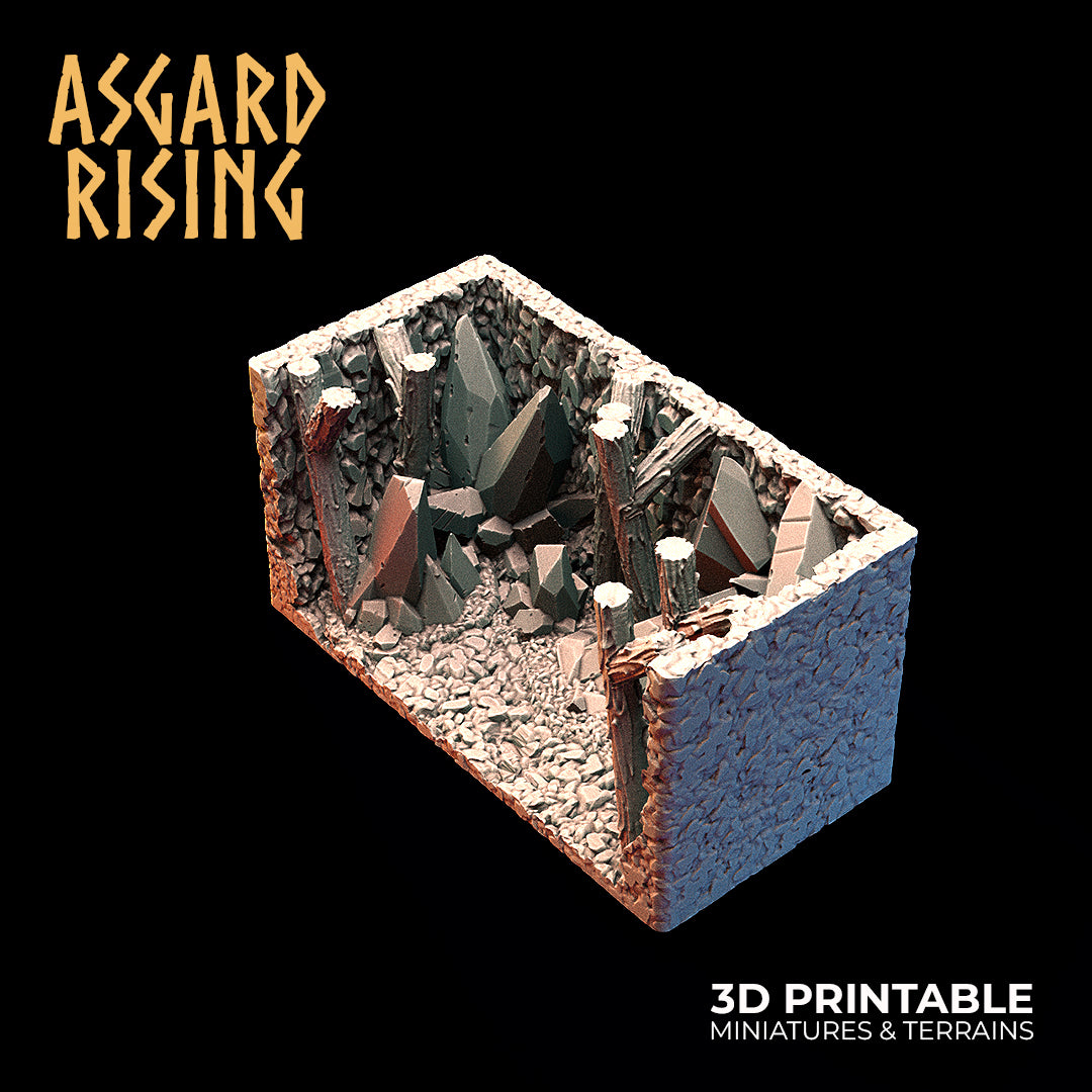 Mountain Hideout Corridors- Asgard Rising