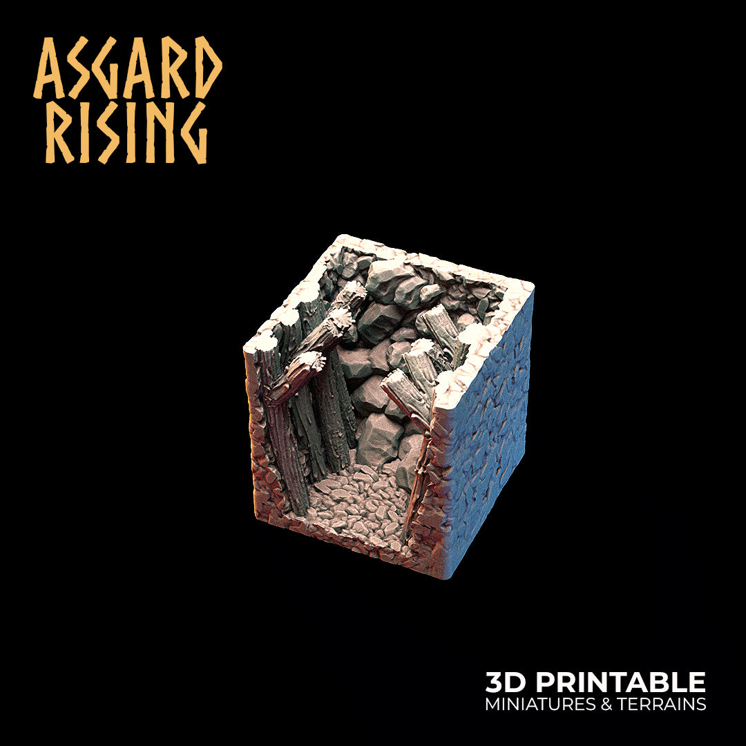 Mountain Hideout Corridors- Asgard Rising