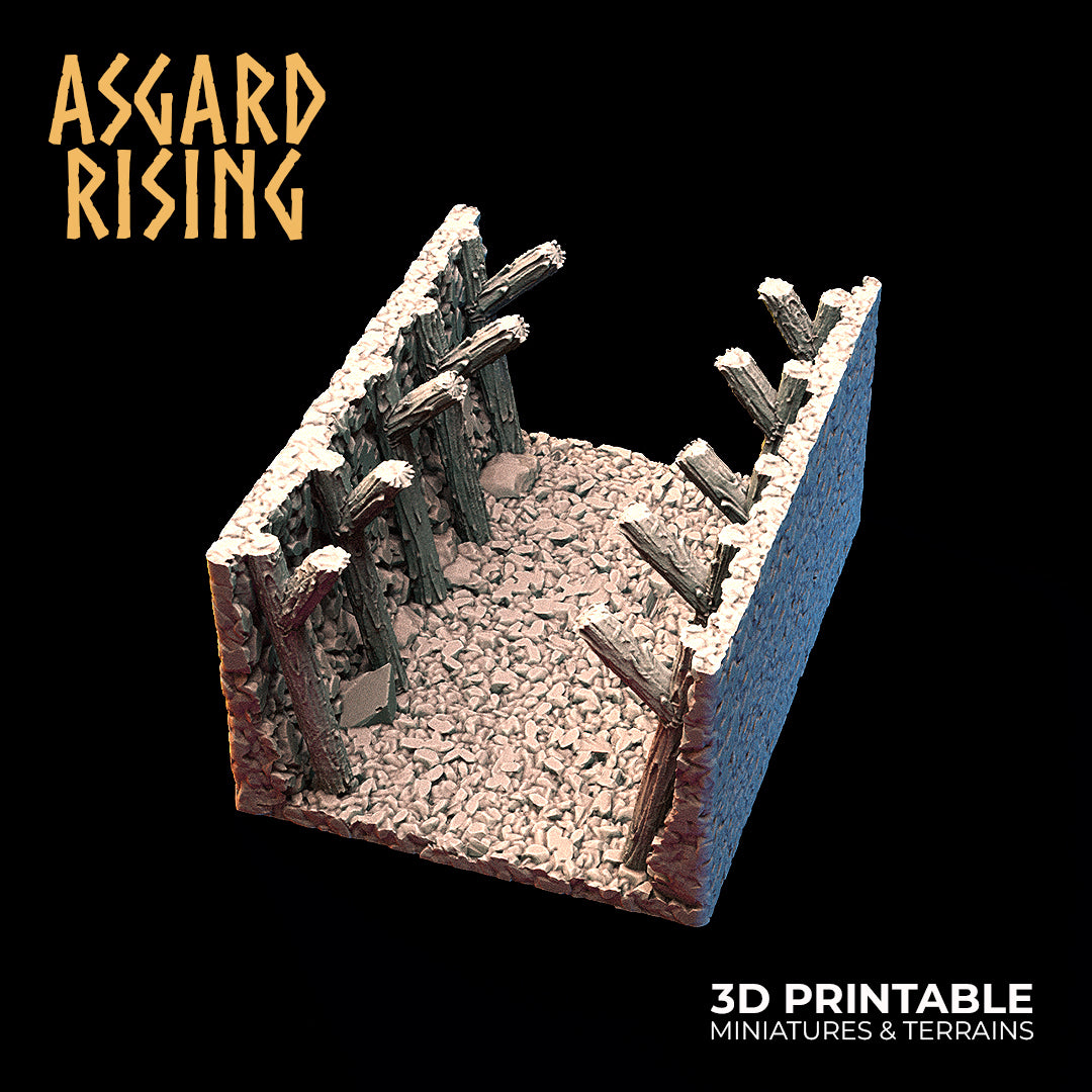 Mountain Hideout Corridors- Asgard Rising