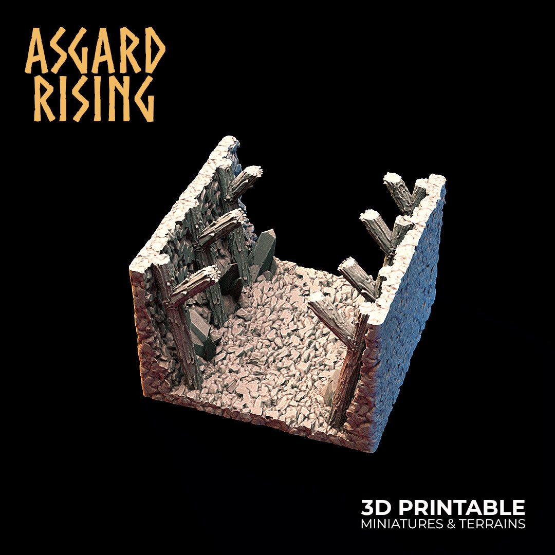 Mountain Hideout Corridors- Asgard Rising