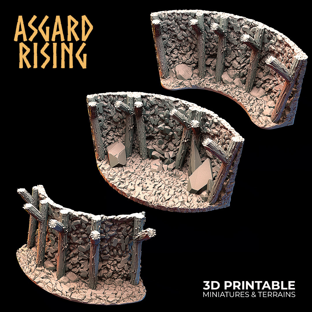 Mountain Hideout Corridors- Asgard Rising