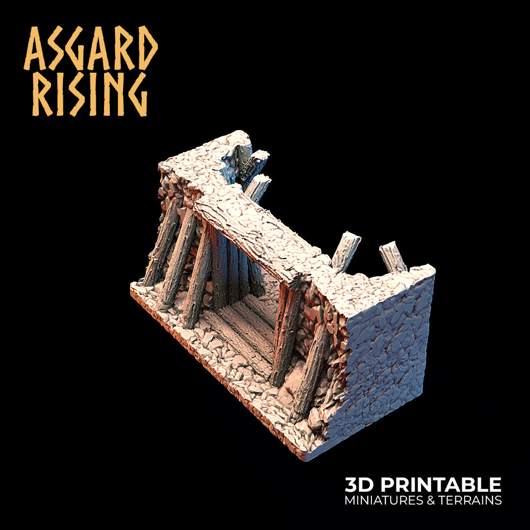 Mountain Hideout Corridors- Asgard Rising