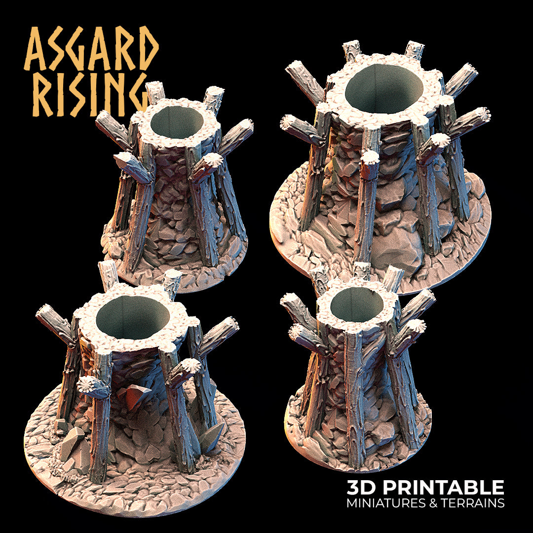 Mountain Hideout Corridors- Asgard Rising