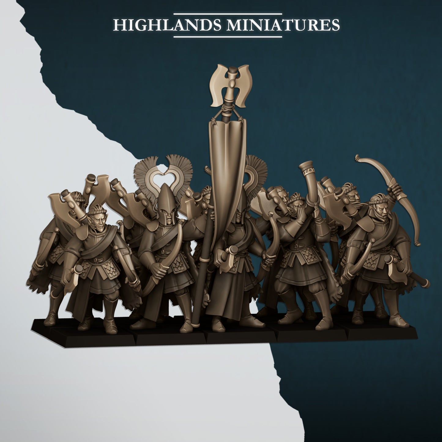 Nemean Lions with Bows - Highlands Miniatures