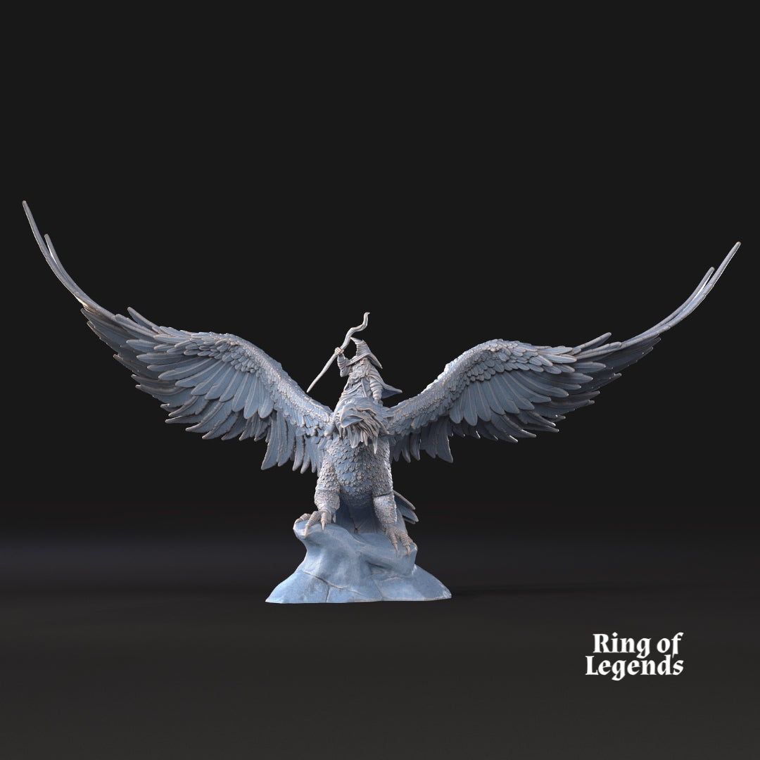 Free Forest Mage on Eagle - Ring Of Legends - Davale Games