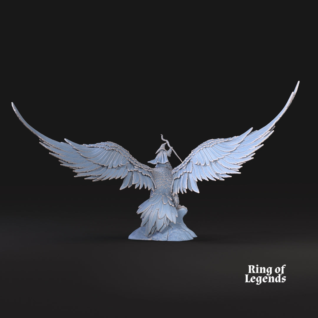Free Forest Mage on Eagle - Ring Of Legends - Davale Games