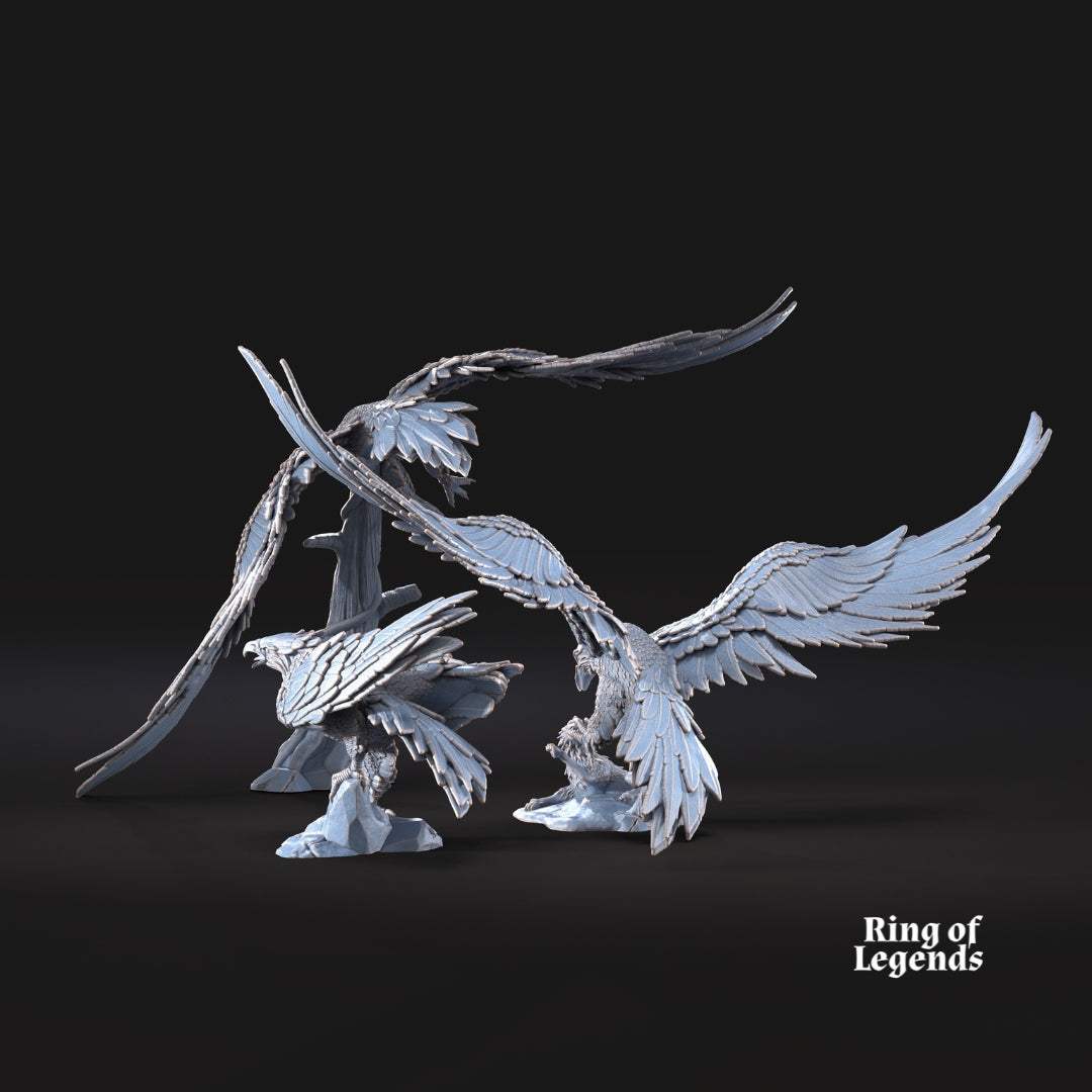 3x Eagles | Free forest | Ring of Legends - Davale Games