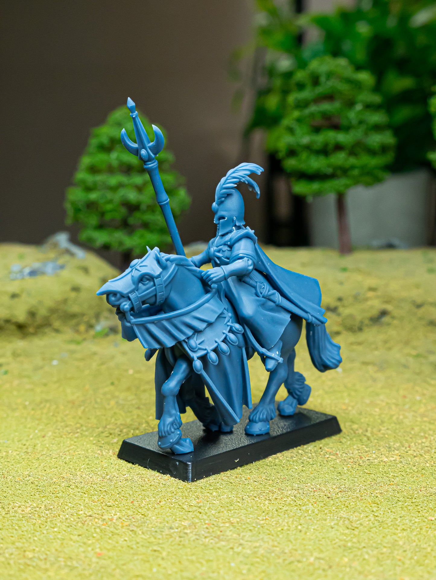 Mounted Aegean Mage on Horse - Highlands Miniatures