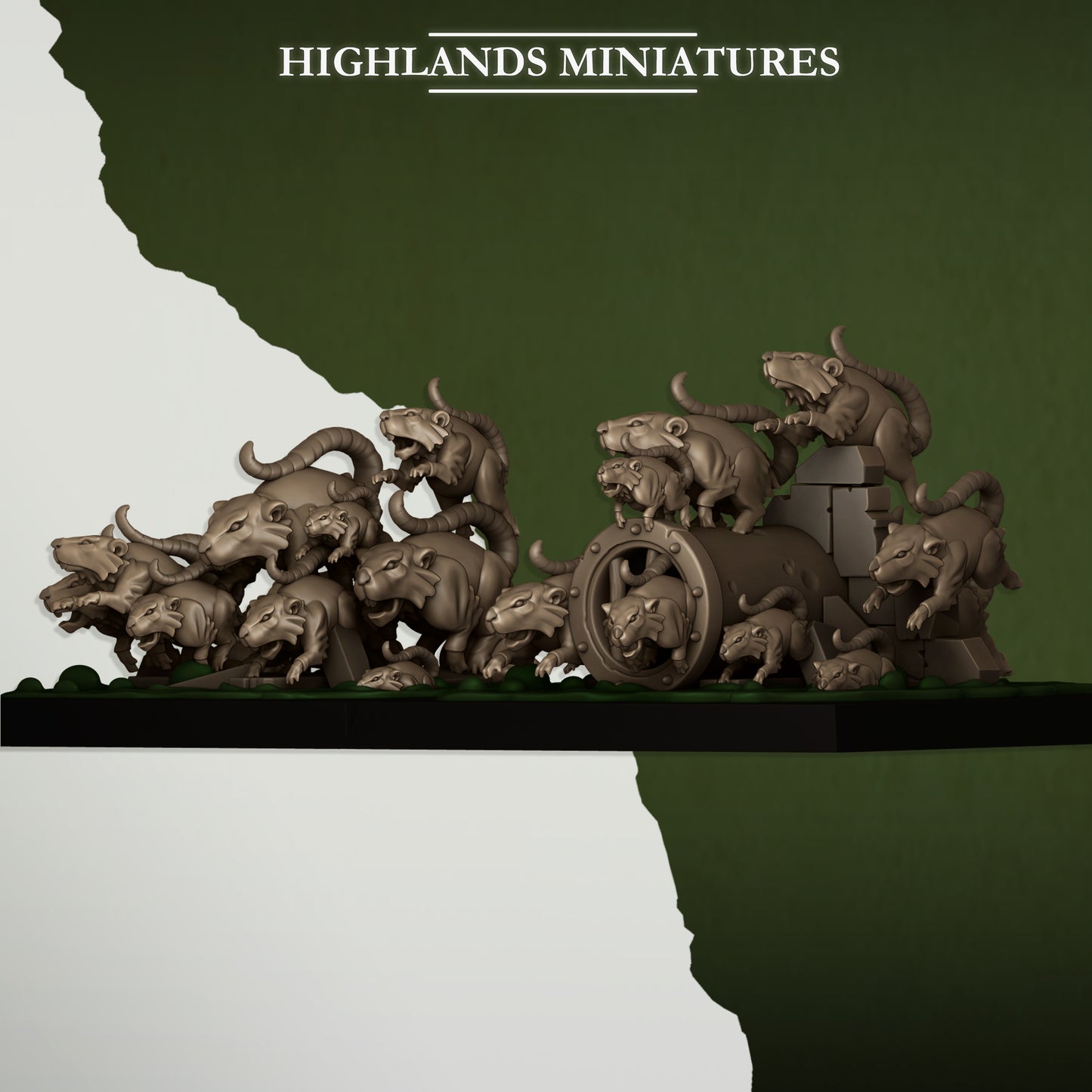 Rat Swarm - Highlands Miniatures