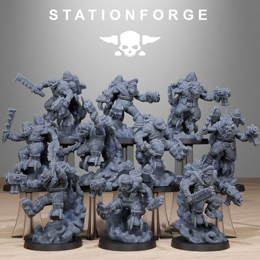 Orkaz Flyers- Station Forge