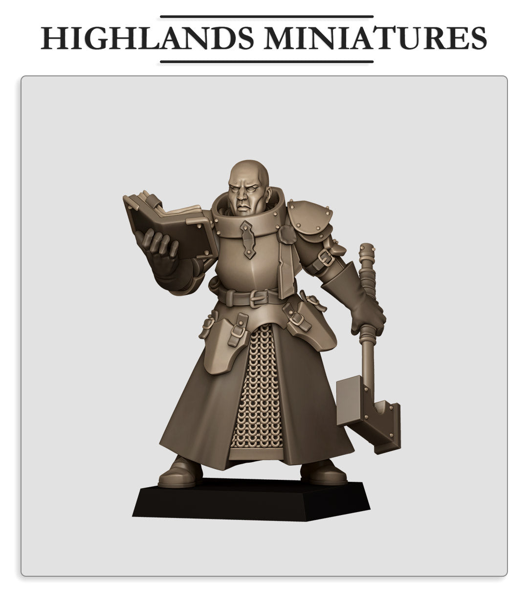 Sunland Battle Priest 1 - Highlands Miniatures