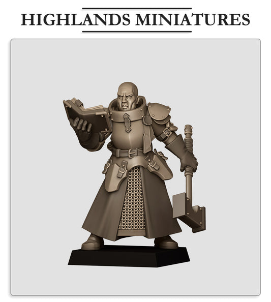 Sunland Battle Priest 1 - Highlands Miniatures