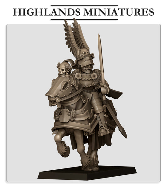 Sunland General on Horse - Highlands Miniatures