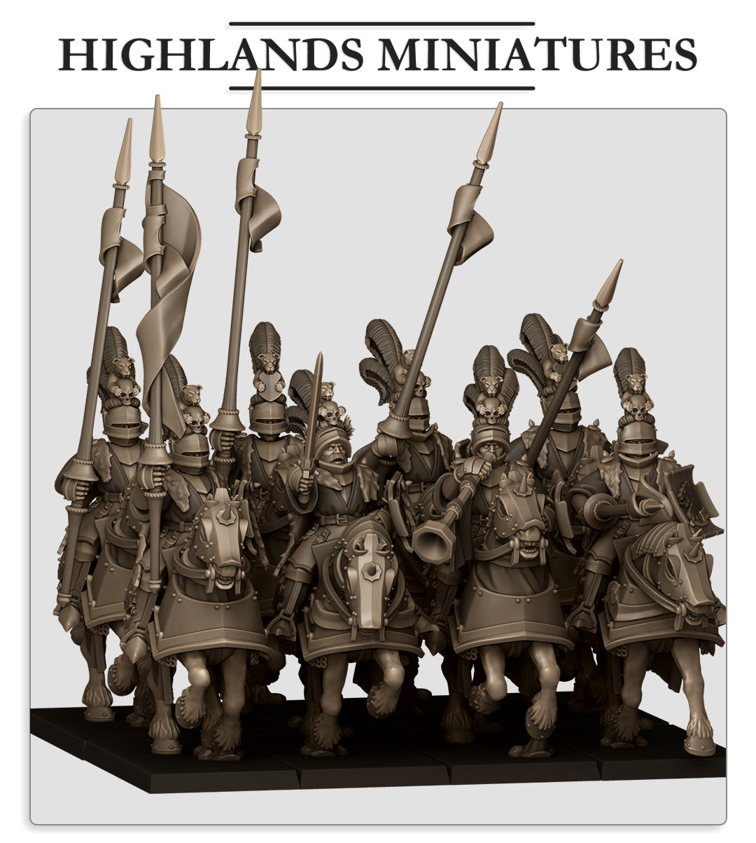 Sunland Fierce Claw Knights - Highlands Miniatures