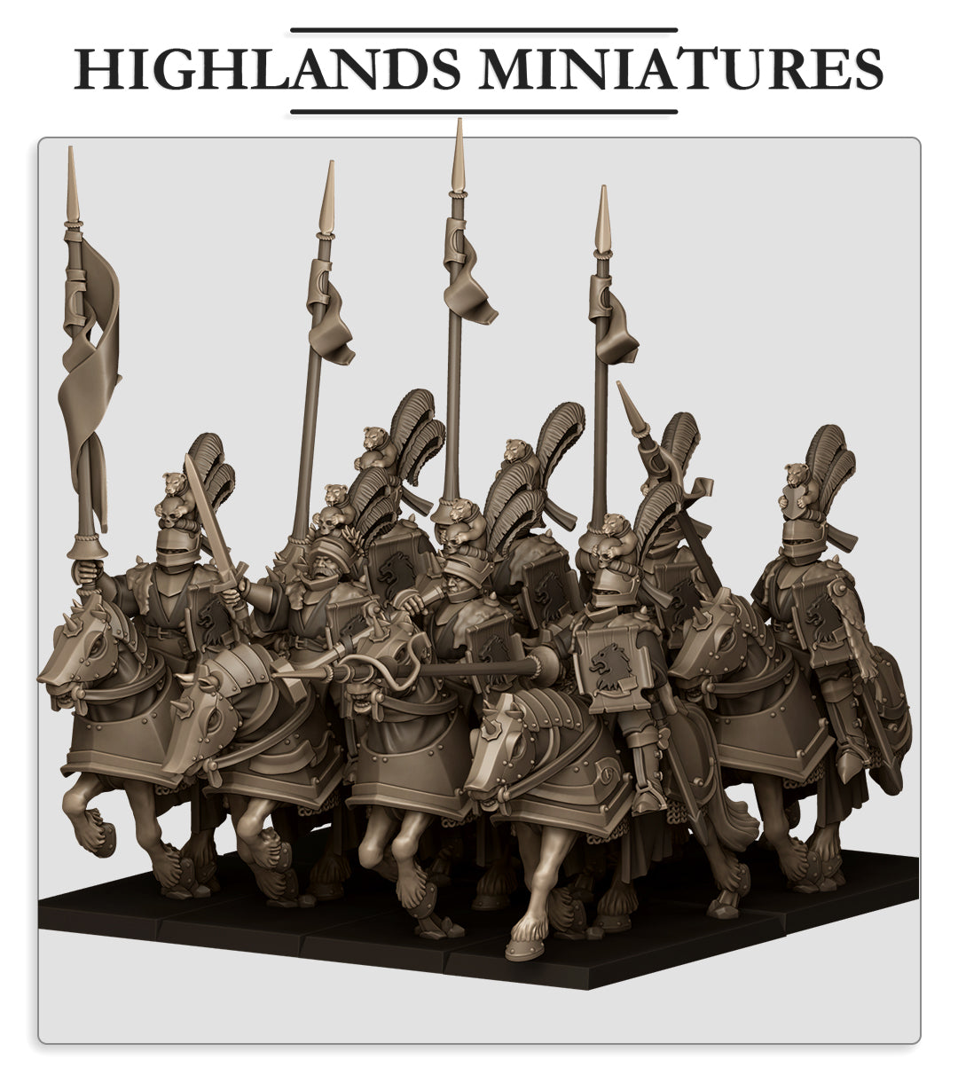 Sunland Fierce Claw Knights - Highlands Miniatures