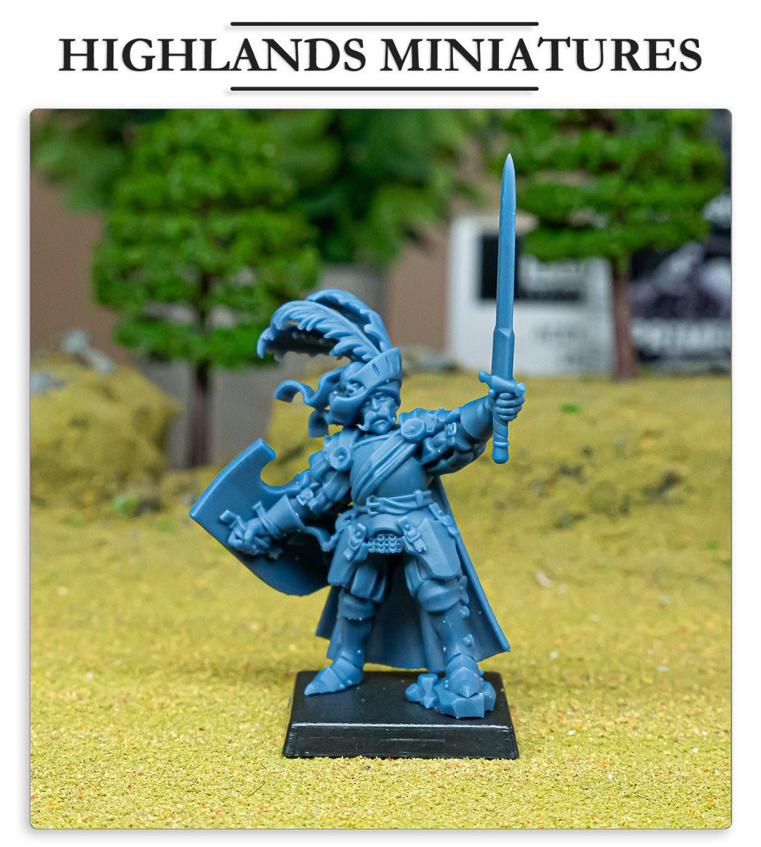 Sunland General on Foot - Highlands Miniatures
