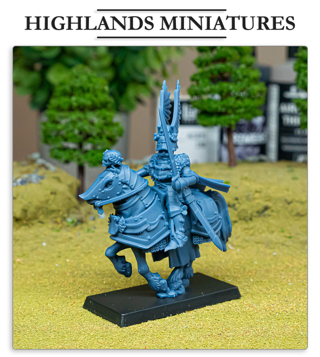Sunland General on Horse - Highlands Miniatures