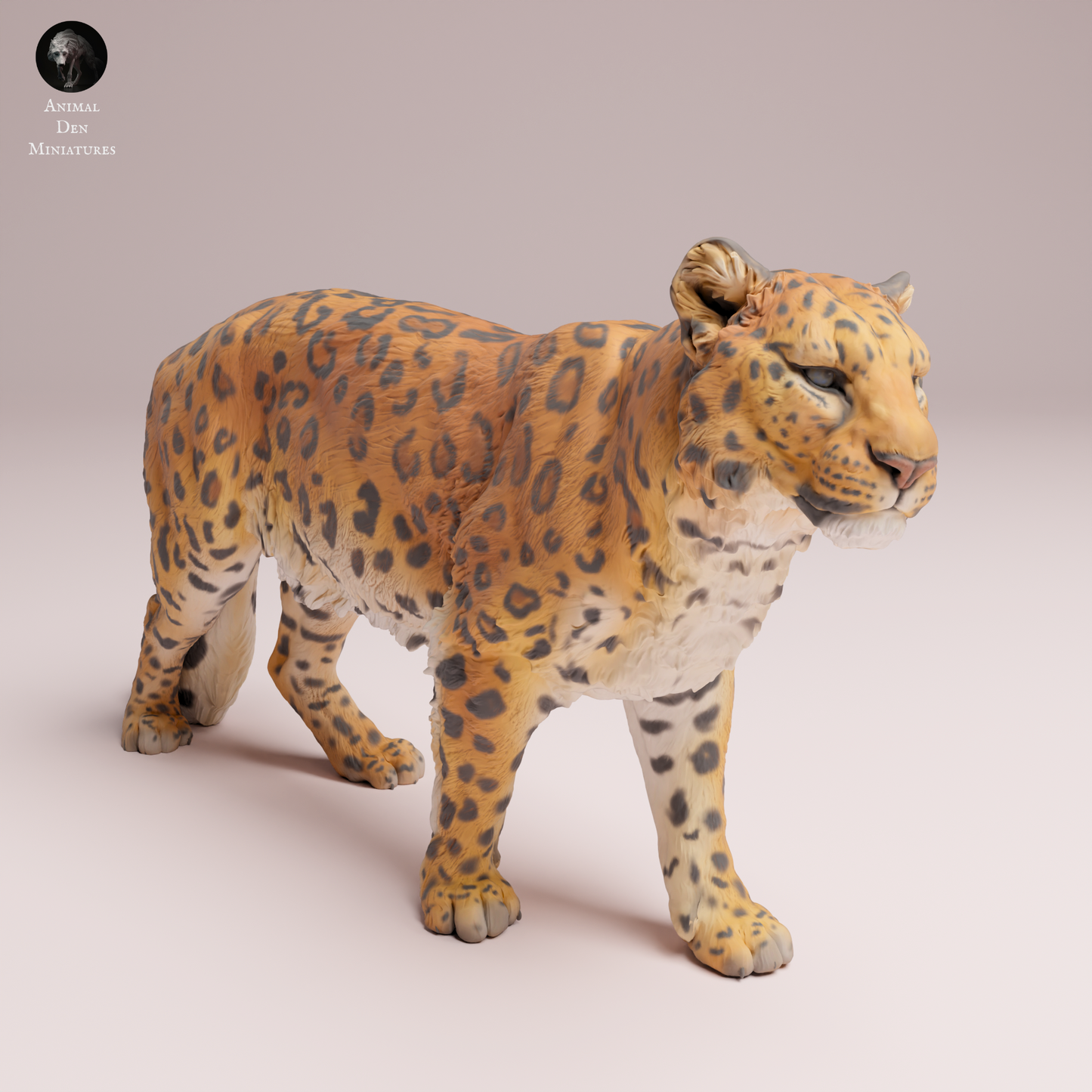 Amur Leopard - Animal Den Miniatures