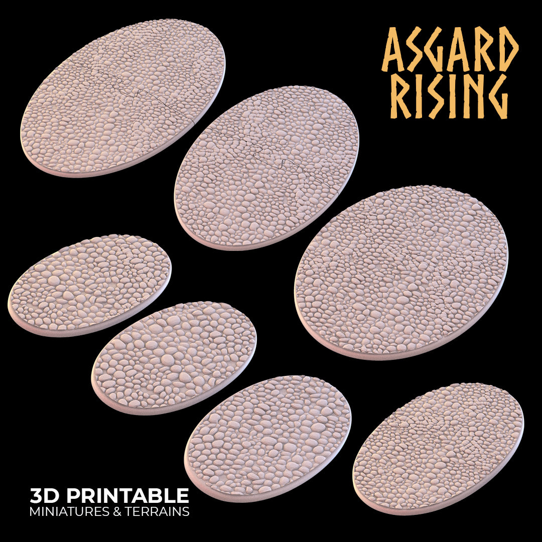 PAVEMENT Ovale Sockel SET GROSS - Asgard Rising