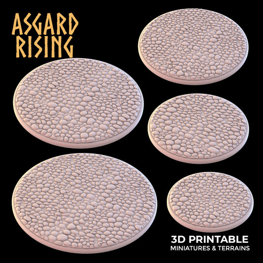 PAVEMENT Runde Sockel 60 und 100 mm – Asgard Rising