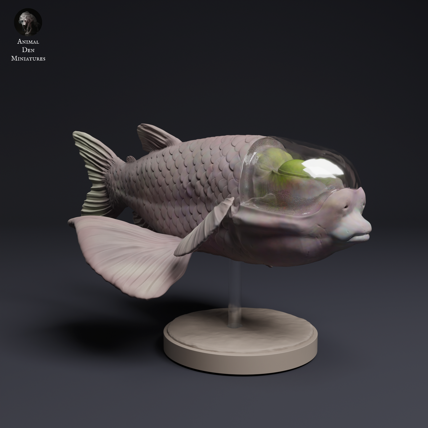 Barreleye Fish - Animal Den Miniatures