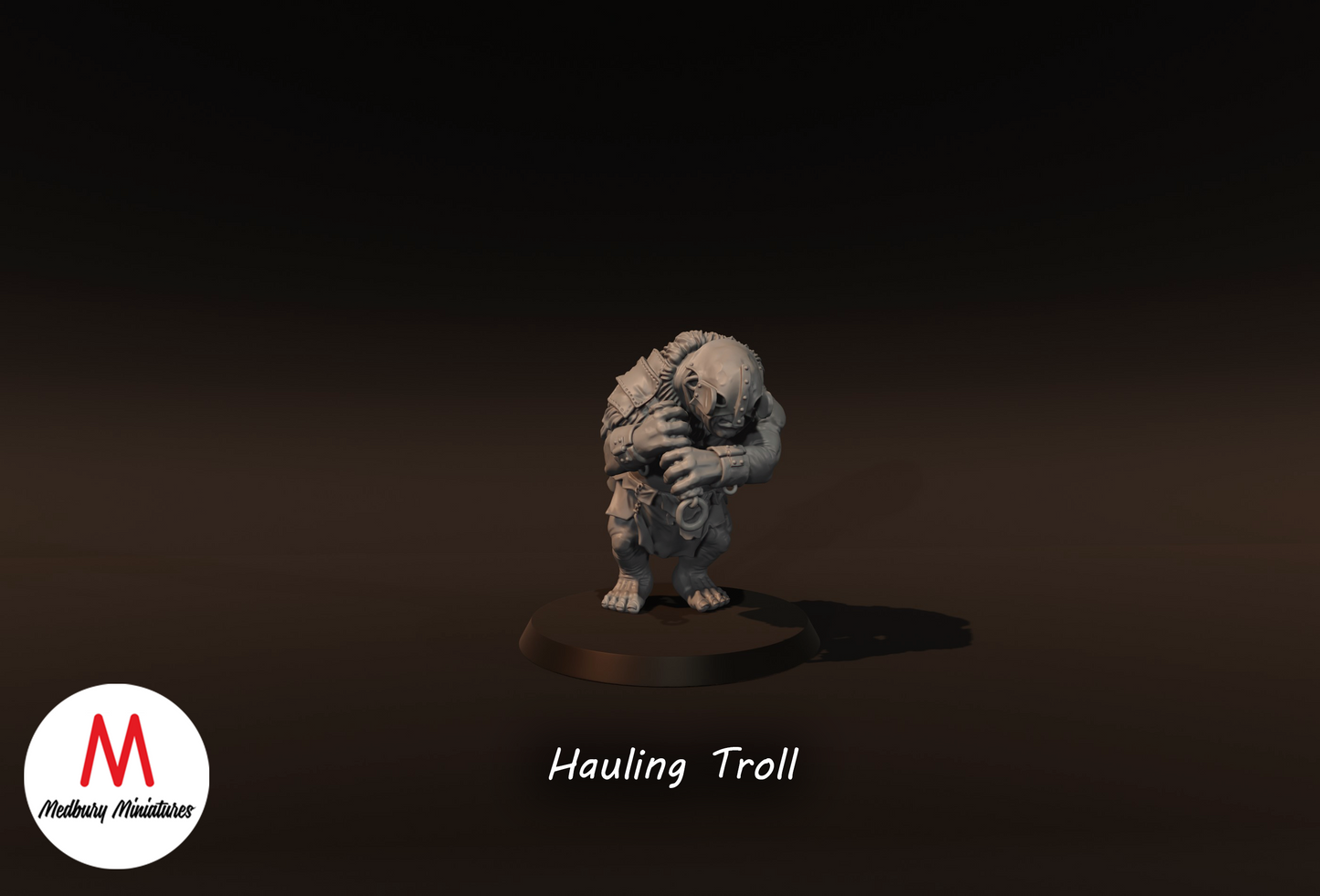 Hauling Troll - Medbury Miniatures